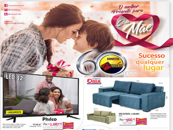 Armazém Paraíba lança jornal de ofertas especial do Dia das Mães