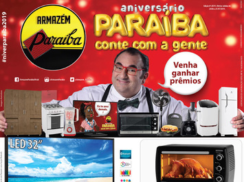 Loja do Armazém Paraíba lança jornal de ofertas de aniversário