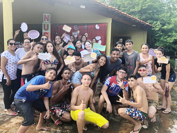 NUCA realiza atividades com adolescentes em São Miguel do Tapuio
