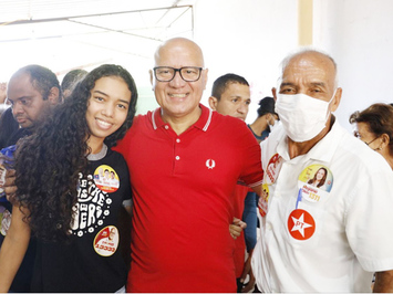 Sobrinha de Francisca Trindade declara primeiro voto em Franzé Silva