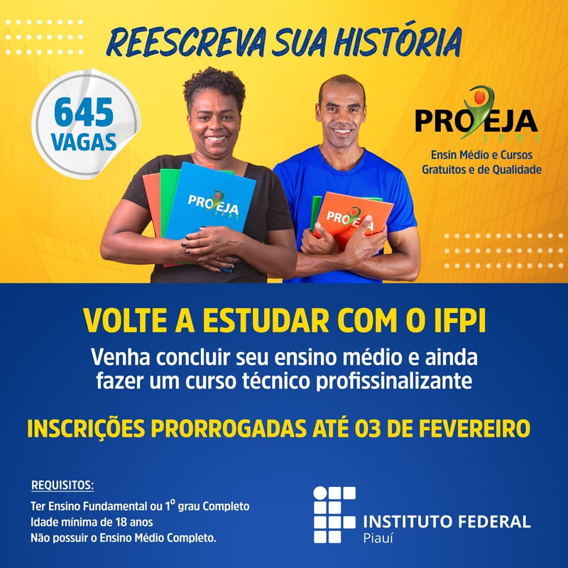 IFBA oferta 2.997 vagas de cursos técnicos gratuitos na BA; veja