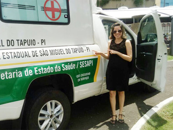 Hospital de SMT recebe nova ambulância do Governo do Estado