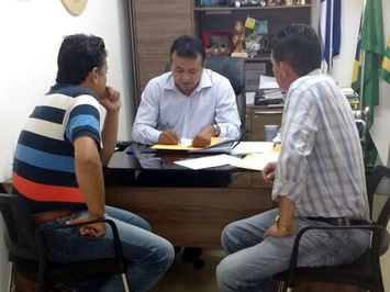 Vereador busca melhorias para várias comunidades do município