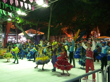 Vereadora de SMT prestigia concurso de Quadrilhas em Teresina