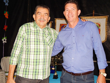 Vereador Clodomar Mineiro esteve presente durante todo Festejo Junino
