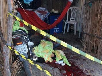 Músico é assassinado dentro de barraca em São Miguel do Tapuio