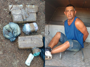 Polícia aprende Droga em ônibus que vinha para São Miguel do Tapuio