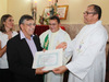 Vereador é homenageado pela paroquia de São Miguel Arcanjo