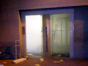Bando armado explode agência do Banco do Brasil em Pio IX