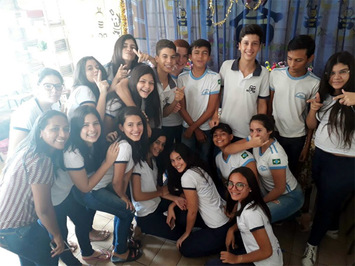 Alunos do 9º ano da escola Educandário realizam aula da saudade