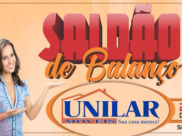Loja Unilar Móveis de SMT realiza mega Saldão de balanço