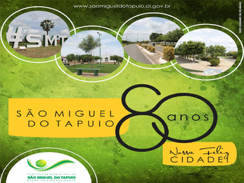 Prefeitura divulga programação de aniversário de 80 anos da cidade