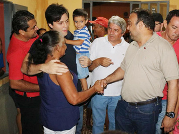 Deputado Ziza Carvalho visita a cidade de São Miguel do Tapuio