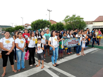 Município de SMT realiza Caminhada contra a exploração sexual