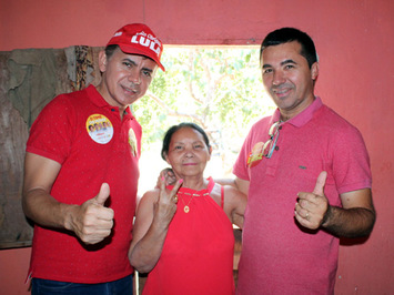 Deputado Paulo Martins (PT) visita o município de São Miguel do Tapuio