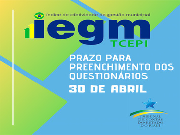 Municípios que não responderem IEGM poderão ter contas bloqueadas