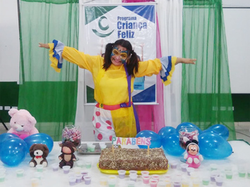 Programa Criança Feliz realiza comemoração para as Crianças