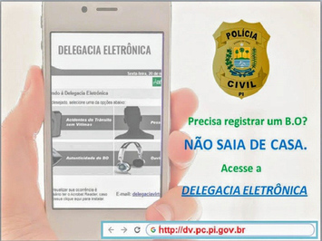 Boletim de Ocorrência da Policia Civil pode ser registrado sem sair de casa