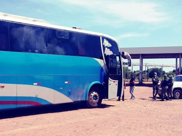 Barreira Sanitária apreende ônibus clandestino vindo de São Paulo