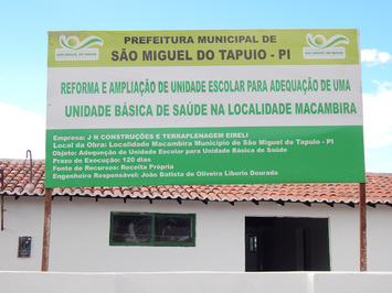 Prefeitura concluiu mais uma Unidade Básica de Saúde no município