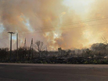 Queimadas prejudicam o fornecimento de energia elétrica no Piauí
