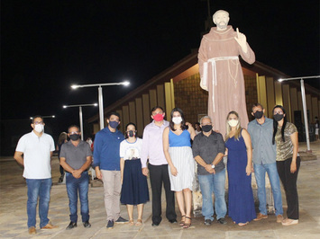 Prefeito Zé Valdo prestigia festejo São Francisco, padroeiro de Juazeiro do Piauí