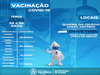 Valença do Piauí vacina na próxima terça-feira (22), pessoas de 50 a 54 anos
