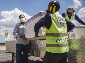 Estado do Piauí recebe novo lote com 56.500 doses da vacina AstraZeneca