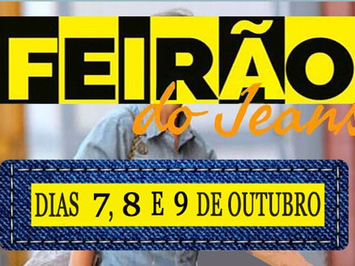 São Miguel do Tapuio receberá o Feirão do jeans nos dia 07, 08 e 09