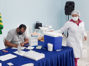 Secretaria Municipal de Saúde inicia vacinação das crianças de 5 a 11 anos de idade