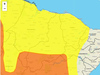 Inmet emite alerta de chuvas intensas para todos os municípios do Piauí