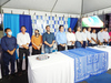 Prefeito de São Miguel do Tapuio entrega obras de asfaltamento à população