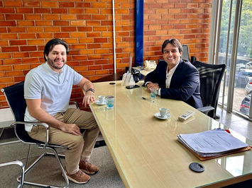 Prefeito Pompílio Filho se reúne com o Deputado Flávio Nogueira Júnior