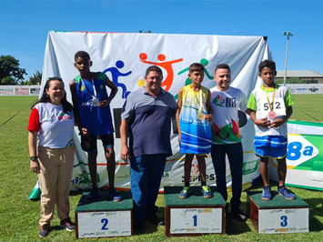 Estudantes participam da etapa polo dos Jogos Escolares Piauienses em Água Branca