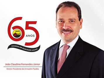 Armazém Paraíba chega aos 65 anos fortalecido pelo seu legado, diz João Claudino Júnior