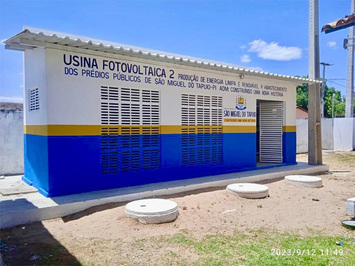 Prefeito Pompilim anuncia a inauguração da segunda etapa da Usina Fotovoltaica