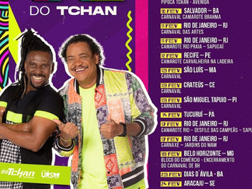 Shows da banda É o Tchan em Crateús e São Miguel do Tapuio são cancelados