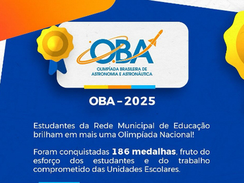 Educação de São Miguel do Tapuio se destaca na OBA com recorde de medalhas